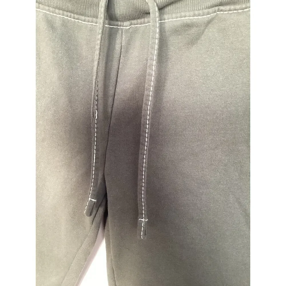 True Religion Men's XL Olive Green Jogger Sweatpants‎ logo casual